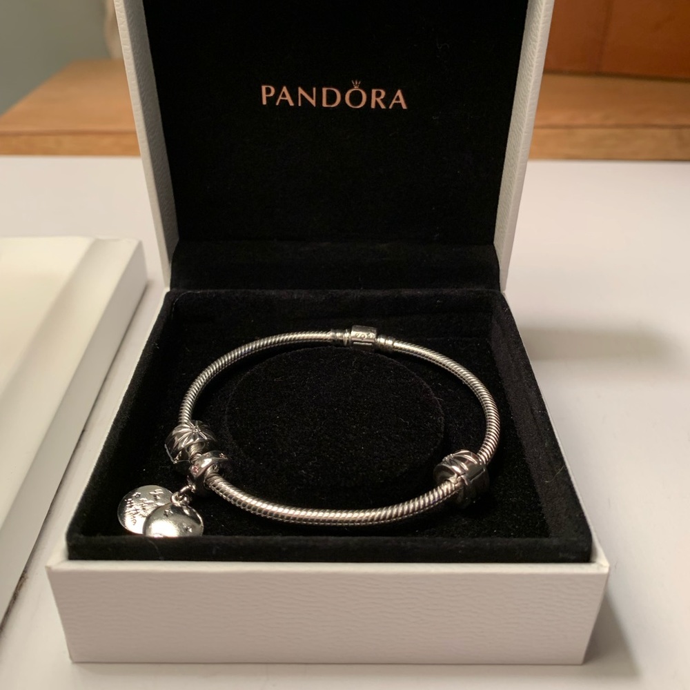 Pandora Bracelet with Sister Charm